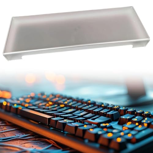 Funda para teclado a prueba de polvo y protector de mesa práctico 6