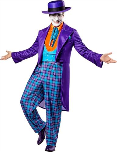 Rubies Men's DC 1989 Batman Deluxe Joker Costume