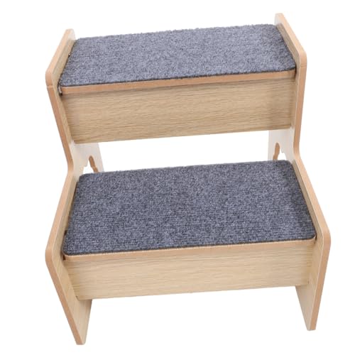 Escalier chien bois compact rampe pliable animaux de compagnie