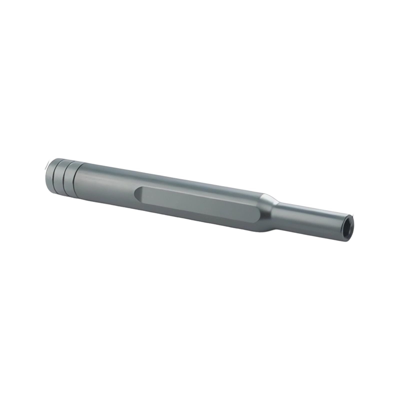 Multipurpose Aluminum Screwdriver Handle with Comfortable Nonslip Grip Perfect for 4Mm Hexagonal Bits in Workshops Home Screwdriver Handle