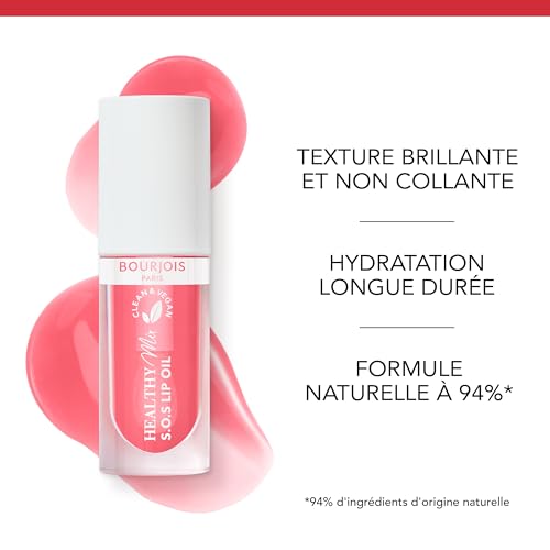 Huile À Lèvres Bourjois BOUHLMW_KLIP23 – Healthy Mix S.O.S Hydratante - vue 4