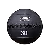 REP Weighted Slam Balls for Home Gym Fitness | 30 lb Soft Textured Medicine Ball | Heavy Sand-Filled Workout Balls for Strength, Core Training, Crossfit, Conditioning & Slam Ball Exercises