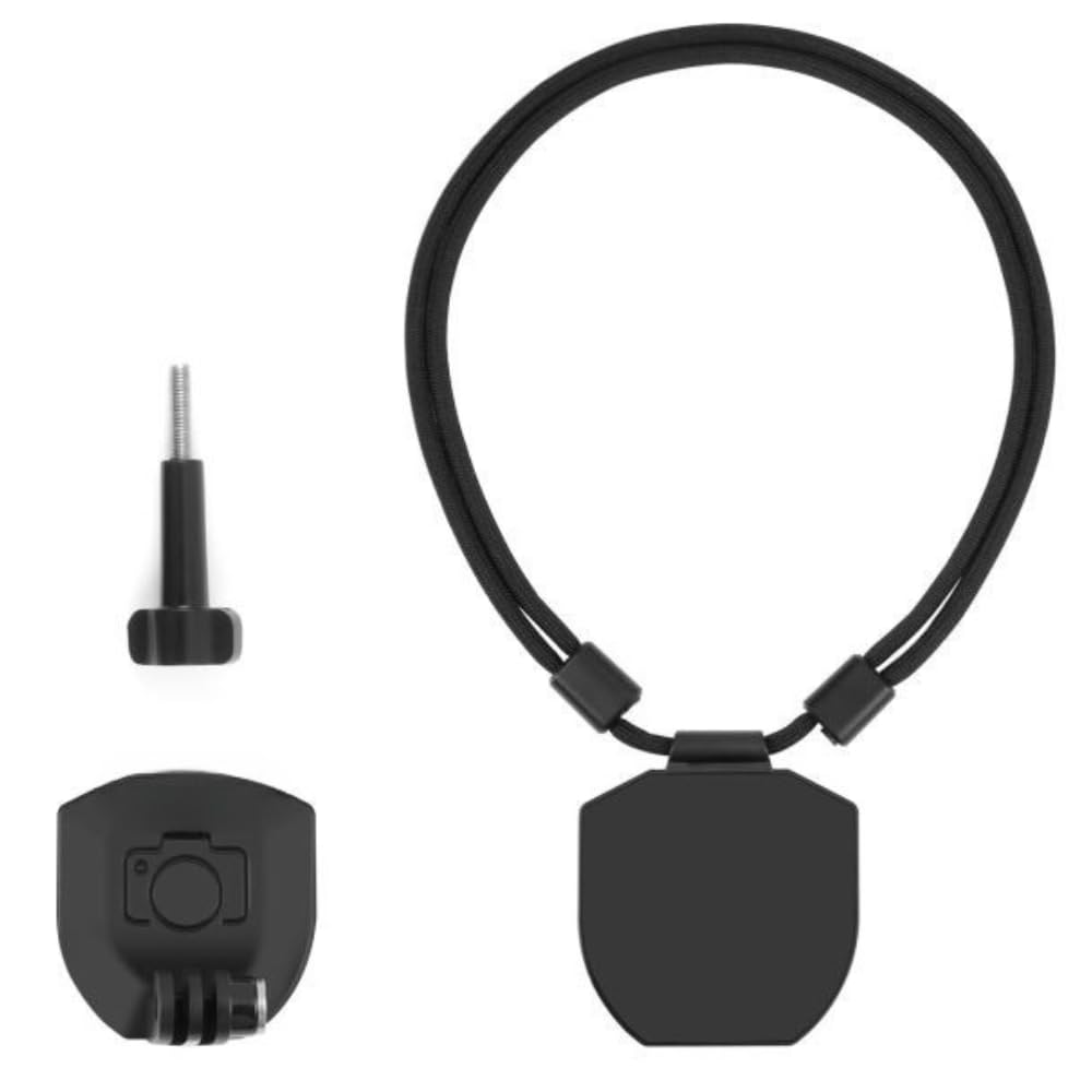 yantralay Magnetic Rope Chest Mount for Action Cameras | Hands-Free, Quick Release, Strong Grip, Adjustable Angle | Compatible with Go pro, D JI Os mo Action, Insta 360, and More