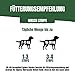 Adventuros Hundesnack Sticks, mit wildem Hirschgeschmack,6er Pack (6 x 90 g)