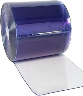 PVC-Streifenvorhang Rolle – 25 m Länge, 30 cm Breite, 3 mm Stärke – Kälte-, Zugluft- & Staubschutz – UV-stabil & bis -20 °C geeignet