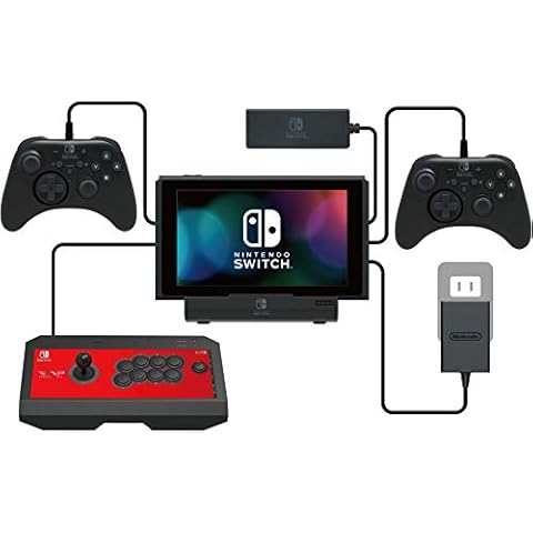 Cargador HORI PlayStand Multipuerto USB para Nintendo Switch / Switch Lite con licencia oficial de Nintendo Cover