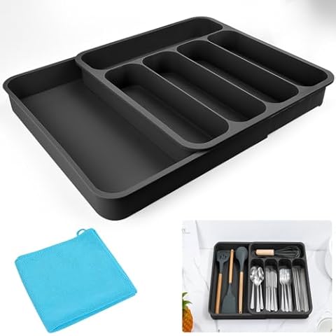 KARBAG Expandable Cutlery Drawer Organiser Cover