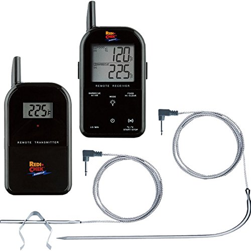 Maverick ET-733 Barbecue Garden World Bolt Berger Wireless Thermometer Set, Black
