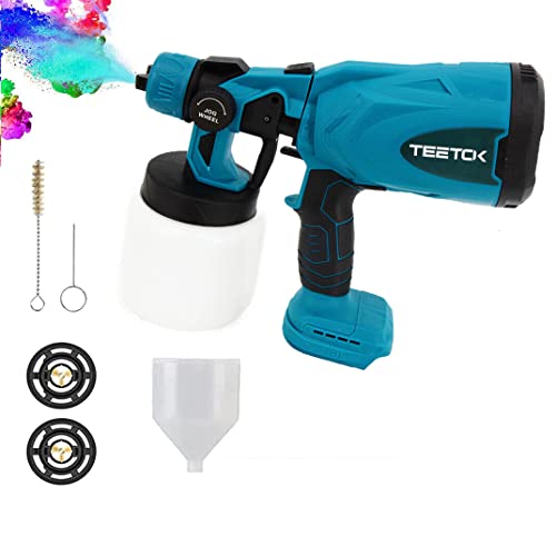 FÜR MAKITA 18V Farbsprühsystem / Akku Elektrische Farbspritzpistole Sprühpistole EUR 47,99