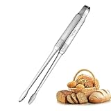 Sionhiuo Alicates de acero inoxidable con mango antideslizante, pinzas de cocina para servir, para camping, barbacoa, picnic, buffet, restaurante, exterior, resaca, hogar, fiestas
