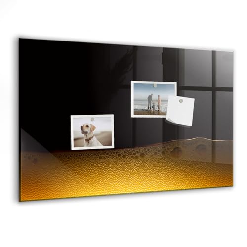 Tableau en verre décoratif 60x40cm idéal pour l'organisation familiale