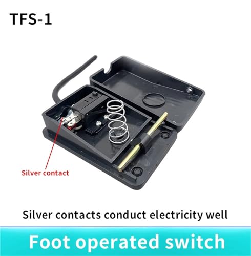 Pédale de commande TFS-1 à réinitialisation automatique et câble long