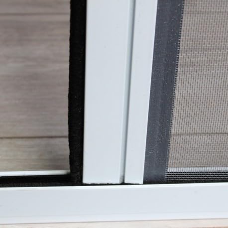 Moustiquaire Enroulable Latérale Alu H220 cm x L130 cm Blanc