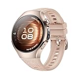 Imagem Smartwatch, HUAWEI WATCH 5 42mm, Tecnologia X-TAP Multissensorl, Chamadas de Celular com eSIM, Dois Modos de Bateria, Compatível com Android e com iOS, Bege