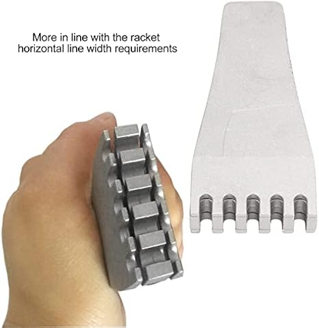 Portable Badminton & Tennis Racket Stringing Tool, 3 Spring Flying Clamp Starter Tool for Stringing Machines, Racquet Stringing Accessories