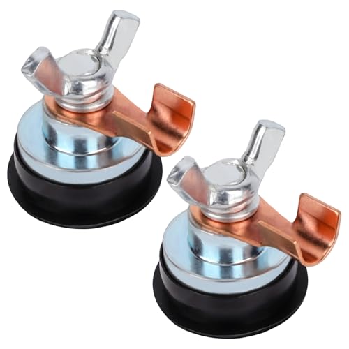 2 pzs Abrazadera de Puesta a Tierra Magnética Soldadura, Ajustable Herramienta de Soporte Soldadura Magnética Accesorio Multifuncional para Por Succión para Postes y Barandillas Metal