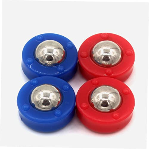Inoomp Mini Toys 8Pcs Tabletop Shuffleboard Toys Soccer Things Desktop Accessories Desktop Toys Football Toys Foosball Game Supplies Foosball Roll Bead Plastic Puck Crimping Mini Football #TOP6