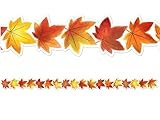 Teacher Created Resources Fall Leaves Die-Cut Border Trim