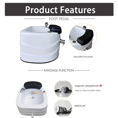 Pedicure Spa Bañera para Pies con Masaje y Control de Temperatura miniatura 4