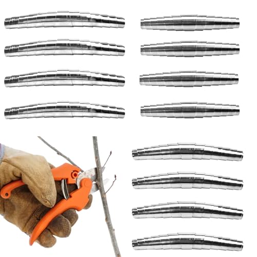 12 Pezzi Molle Per Potatori, Molla Di Ricambio Per Cesoie 6Cm 7Cm 8Cm, Forbici In Acciaio Inox Volute Molla Di Ricambio Per Potatori Di Ricambio Per M