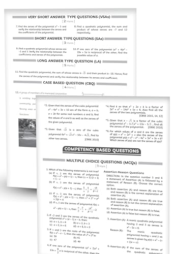 Image of Educart NCERT Exemplar Class 10 Mathematics 2026 Problems Solutions (For 2026-27 Board Exam)