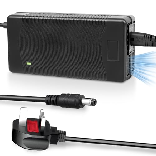 VOLOHAS 54.6V 2A Charger for KUGOO G2 PRO, Kugoo G1, Soflow SO4 Pro, VMAX VX2 PRO/ST Electric Scooter for Cyrusher XF690 Maxs, Bird Electric Bike 48V AC Power Supply Universal for E-bike E-scooter