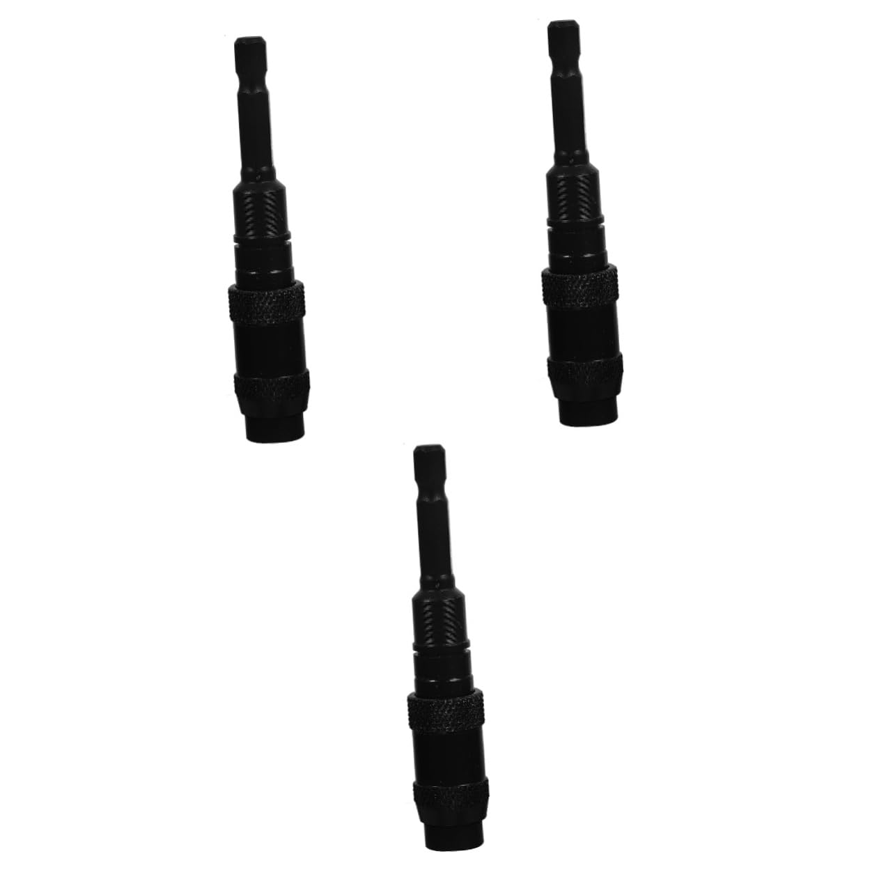 Hemobllo 3pezzi Cacciavite Magnetico Flessibile Con Prolunga Porta Inserti Per Avvitatori Elettrici e Manuali Rotazione e Angolo Flessibile Strumento Professionale Per Lavori Di Precisione