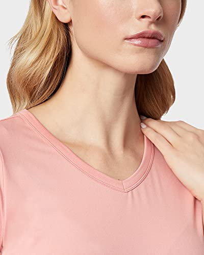 Image of 32 DEGREEES Women's Cool T-Shirt Dress | Moisture Wicking | Ultra-Soft | Anti - Odor | Side Slits