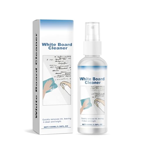 Limpiador Pizarra Blanca Magnetico,Spray Limpieza Pizarra Blanca Tablero Magnético,Basics Limpiador Líquido De Borrado En Seco Para Pizarras Blancas,100ml