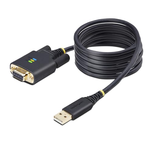 Câble Null Modem USB RS232 avec voyants LED et puce FTDI - 7