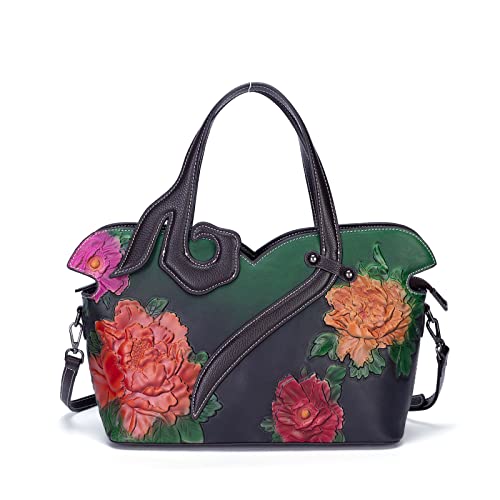 Green Leather Coach Bag. Coach Women's Klare Crossbody Shoulder Handbag