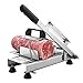Affettatrice Manuale Per Carne, Affettatrice Per Carne Surgelata In Acciaio Inossidabile Con Lama Da 200 MM, Affettatrice Per Alimenti a Spessore Regolabile Da 0,2-9 MM Per Uso Domestico Manzo Rotolo