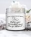 Healthcare Consultant Candle Never Underestimate A Woman Who is Also A Healthcare Consultant 9oz Vanilla Scented Candles Soy Wax