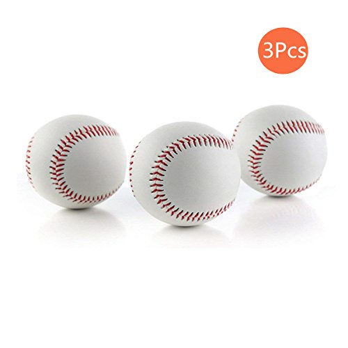  CZ-XING Lot de 3 balles de baseball faites à l...