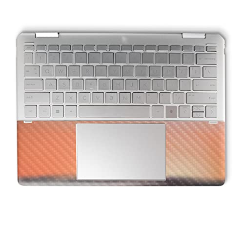 Image of MightySkins Carbon Fiber Skin Compatible with HP Spectre x360 14 inch (2022) Full Wrap Kit - Sunset Sea | Protective, Durable Textured Carbon Fiber Finish | Easy to Apply | Made in The USA