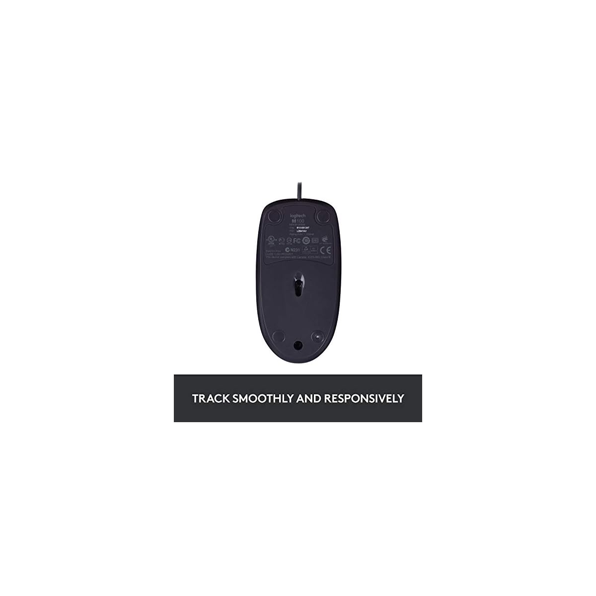 Logitech B100 Wired Optical Mouse (910-001439) - immagine 7
