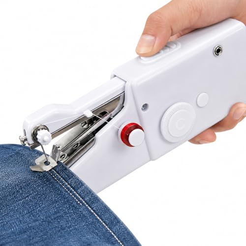 Image of Handy Stitch Mini Sewing Machine | Portable Handheld Silai Machine for Quick Stitching & Clothes Repair | Lightweight Stapler Style Sewing Tool for Home & Travel Use - A1 silai