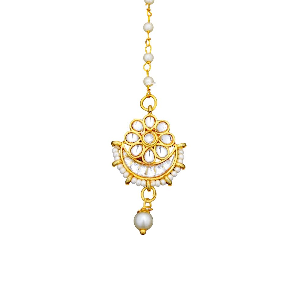 See full amazon price history chart for Jewelopia Kundan Maang Tikka Traditional Pearl Dropping Forehead Jewellery Tikka For Women Girls (White) Jewelopia Kundan Maang Tikka Traditional Pearl Dropping Forehead Jewellery Tikka For Women Girls (White) (B0CPCS5KM5) Amazon Price History, Amazon Price Tracker