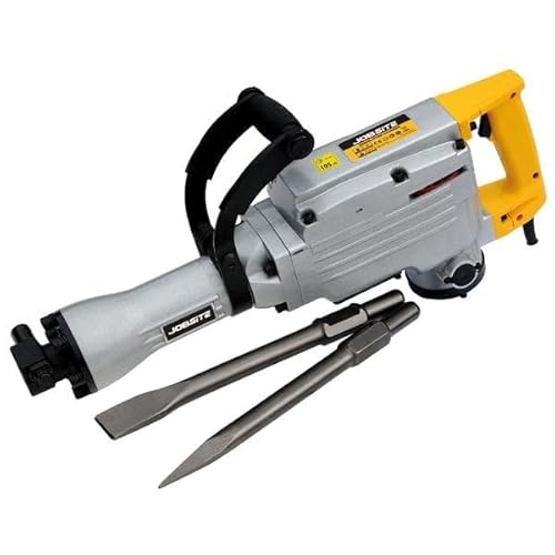 Neilsen CT0904 110v High Impact Concrete Demolition Hammer – 1500W Motor, 45J Impact Energy, Heavy-Duty Demolition Tool