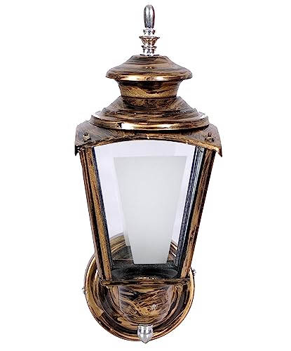 Image of Antique Metal Waterproof Outdoor Lighting Exterior Wall Light for Terrace, Gardens, Outdoor Walls, Boundary, Balcony (4)