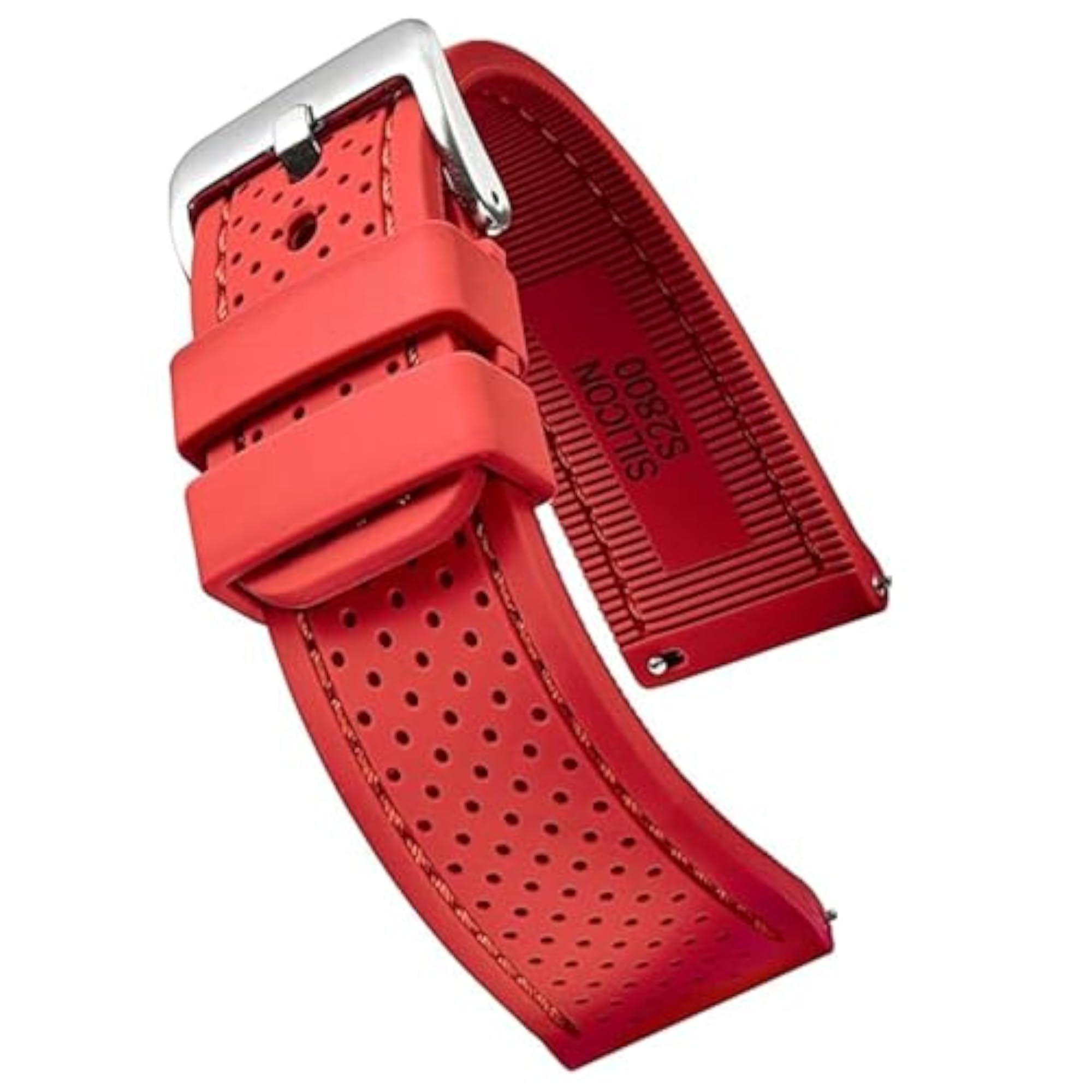 Waterproof Silicone Watch Band Strap with Quick Release