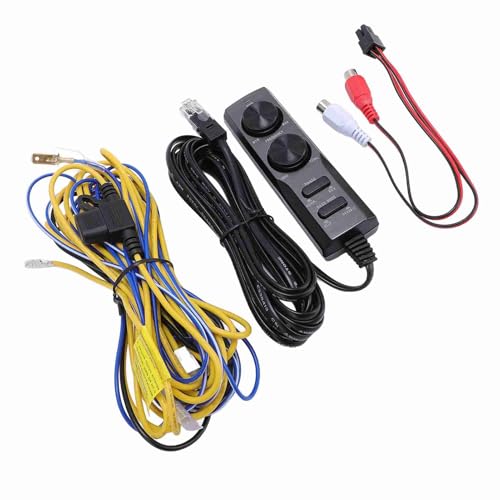 Cable de control de altavoz subwoofer y ajuste de audio para automóvil con interruptor Ausla 3