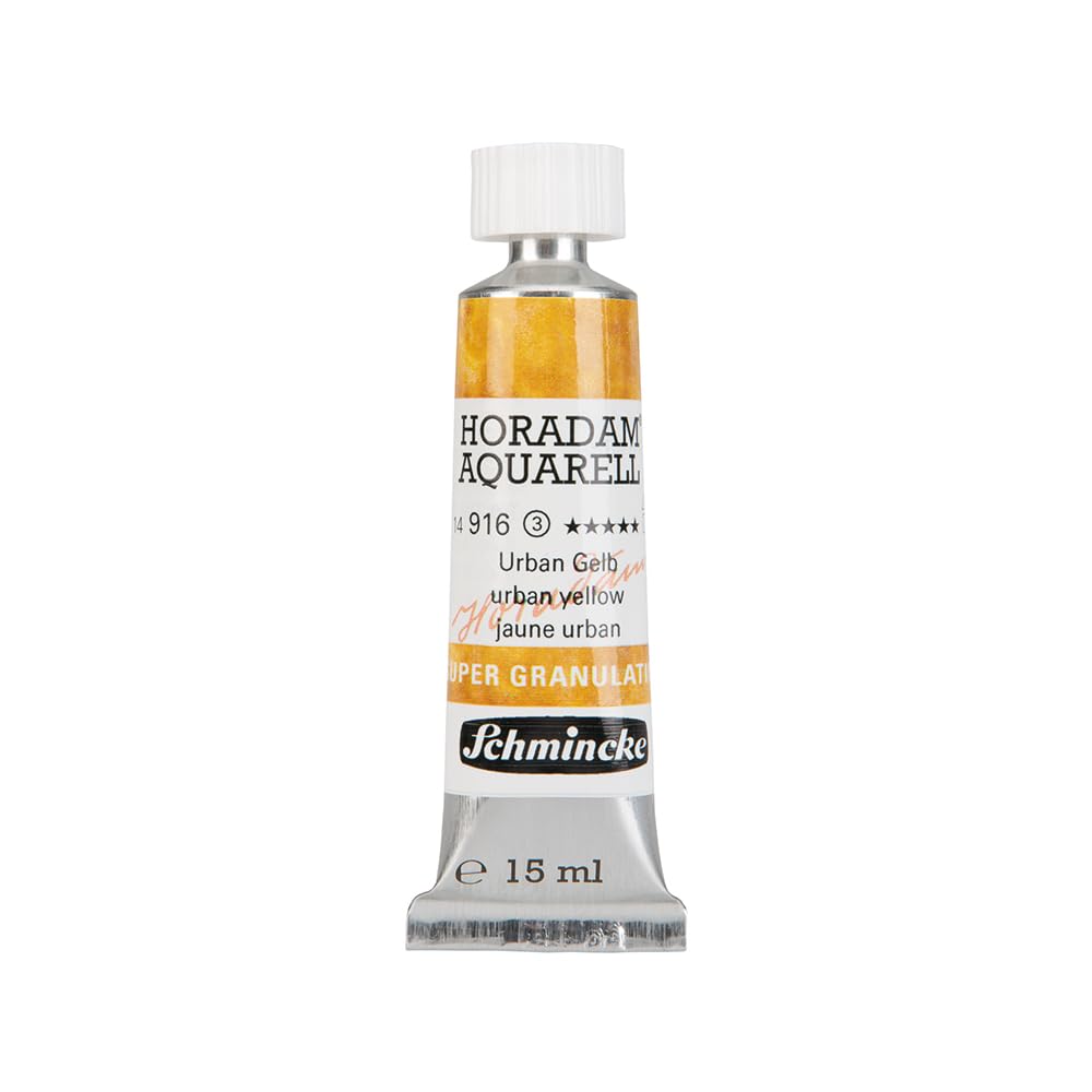 Schmincke - HORADAM AQUARELL, Super Granulation, 14 985 001 Tundra Green, 5 ml tube, very strong granulating colors