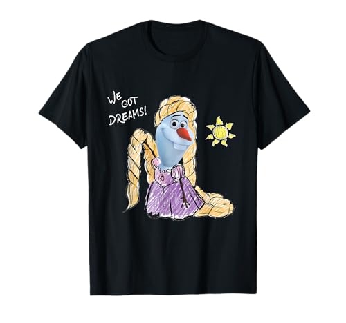 Disney Olaf Presents Tangled Rapunzel We Got Dreams T-Shirt Disney Olaf Presents Tangled Rapunzel We Got Dreams T-Shirt