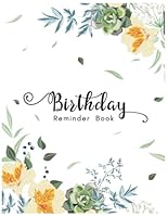 Birthday Reminder Book: Small Notebook for Recording Birthdays and Anniversaries, Monthly Index – 8.5” x 11” 100+ Pages 1967048320 Book Cover