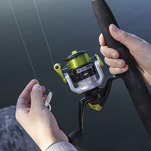 Zebco Stinger Spinning Fishing Reel, Ball Bearing Drive With Quickset Anti-Reverse And Smooth Front-Adjustable Drag, Powerful All-Metal Gears, 30-Size, Multicolor, One Size, Ssp30A.bx3 #TOP5