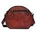 Madosh, Semi-Circle Shape Crossbody Purse Soft Leather Round Crossover Bag Women Shoulder Slingbag