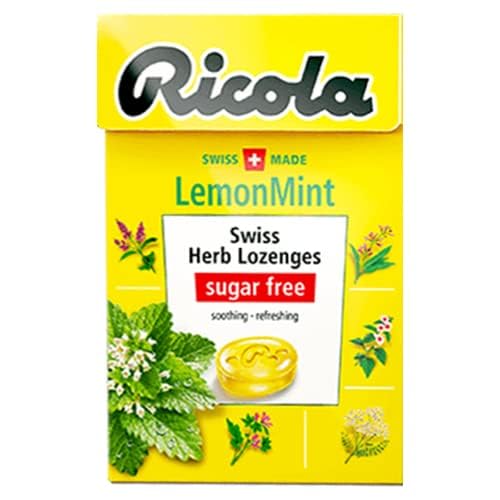 Ricola Lemon Mint Sugar Free Swiss Alpine Herb Candies 27.5g-image-24