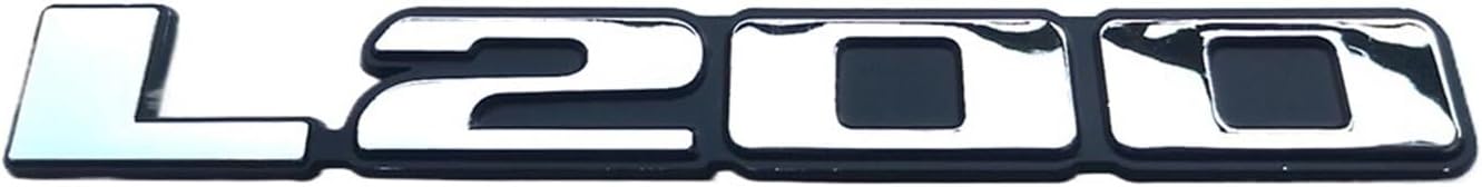 3D ABS L200 L300 Emblem Badge Logo Decal Nameplate Sticker(L200)