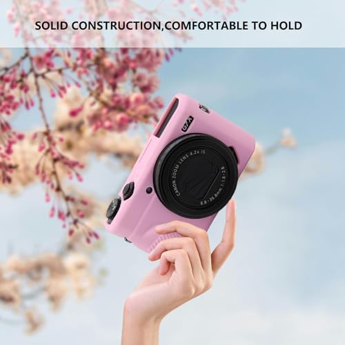 Funda de silicona rosa para Canon G7X Mark II - Fernando Cortés Funda de silicona rosa para Canon G7X Mark II - Fernando Cortés
